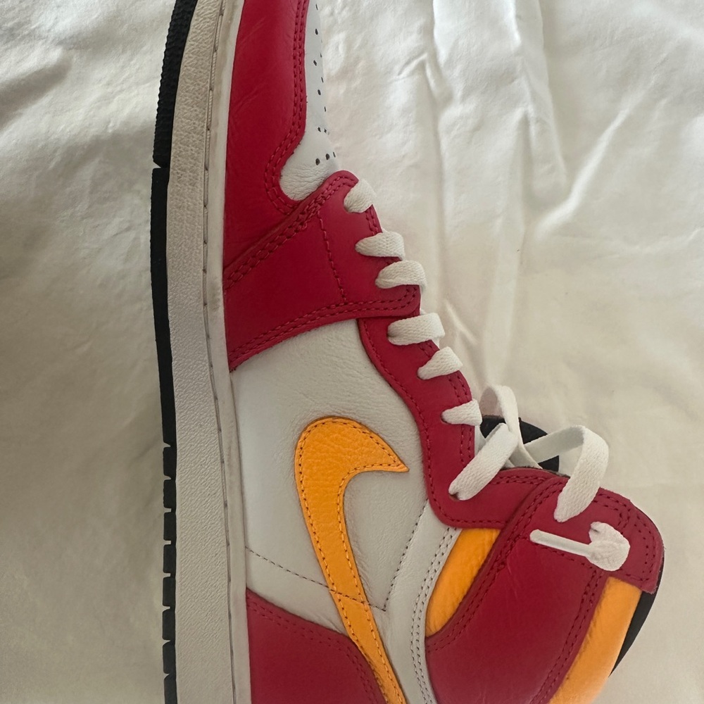 Jordan Athletic Shorts Red and Yellow
